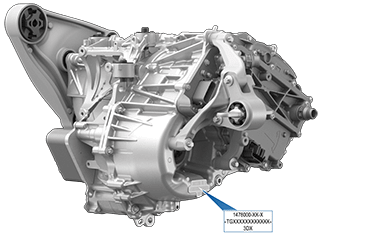 后电机，箭头指示标签位置