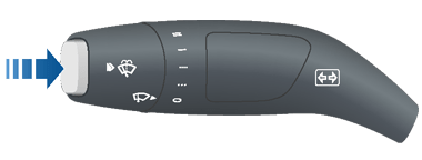 إشارة انعطاف مع سهم يشير إلى الحافة