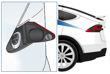 车辆充电接口已打开