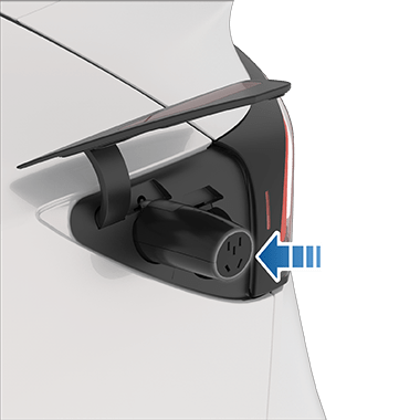 适配器插入充电接口后的图示
